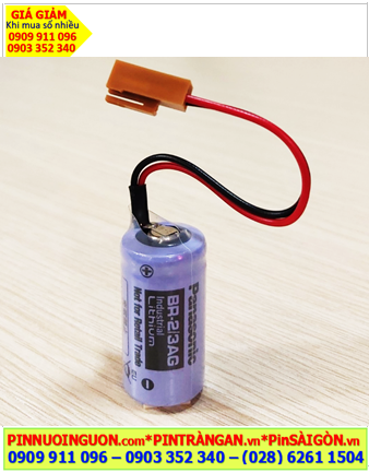 Panasonic BR-2/3AG (Zắc JEA); Pin nuôi nguồn Panasonic BR-2/3AG 2/3A 1450mAh, Xuất xứ NHẬT